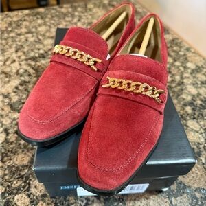 BERNARDO Suede Zephyr Loafers, Like New.